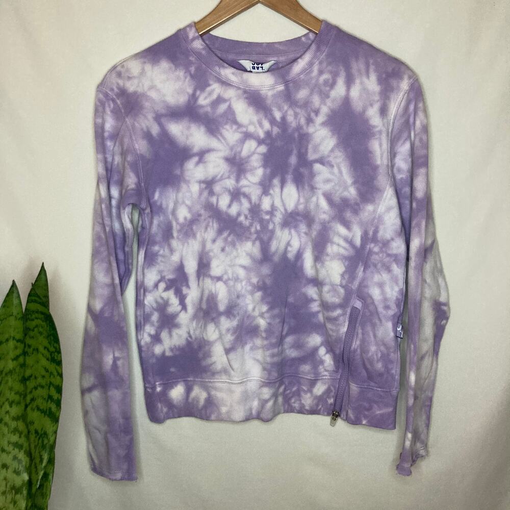 Joy Lab tie dye long sleeve artsy crewneck sweatshirt